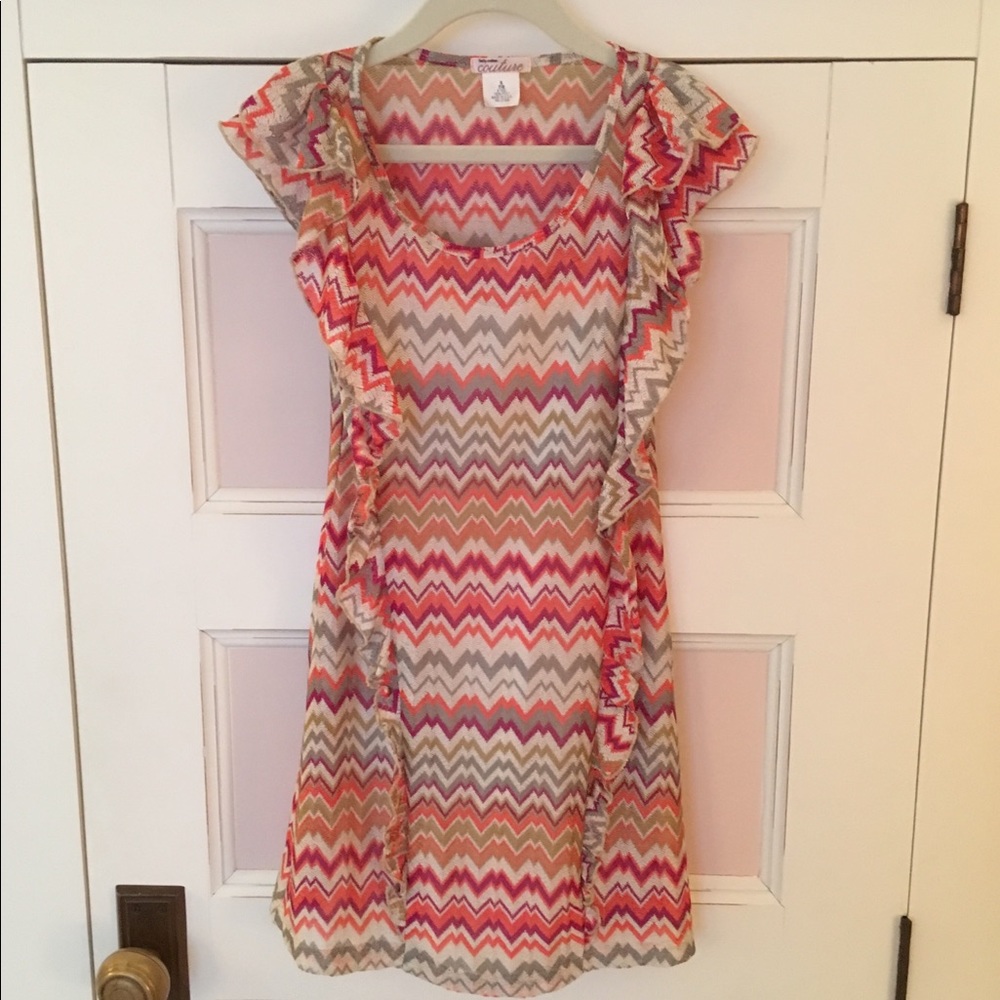 ❁ Sally Miller Couture Zig-Zag, Striped Dress ❁
